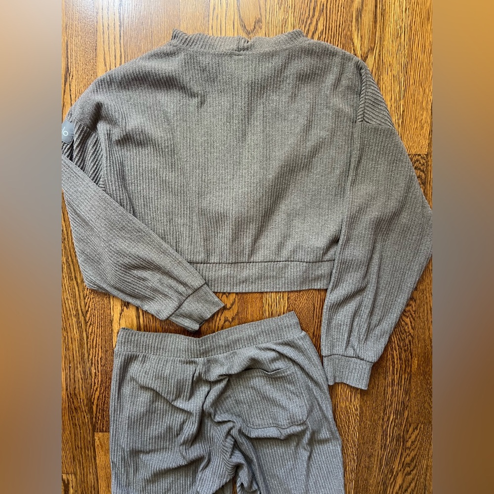 Ali Muse Ribbed Hoodie & Jogger Set - Picture 9 of 10